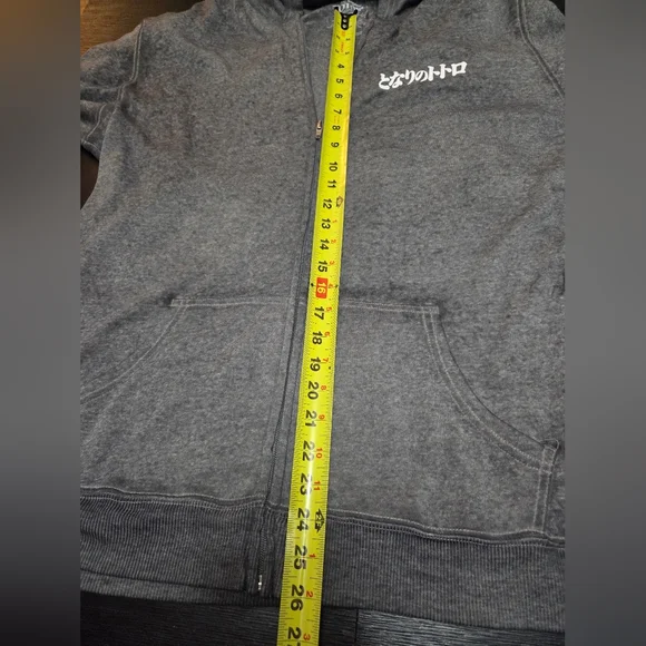 Bioworld My Neighbor Tortoro Gray and White Hoodie GUC Size 2X - Picture 14 of 15